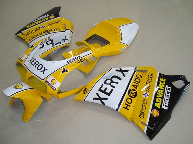 Best 1993-2005 Yellow White Xerox Ducati 748 916 996 996S Replacement Motorcycle Fairings Canada