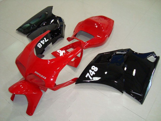 Best 1993-2005 Red Black Ducati 748 916 996 996S Motorcycle Bodywork Canada