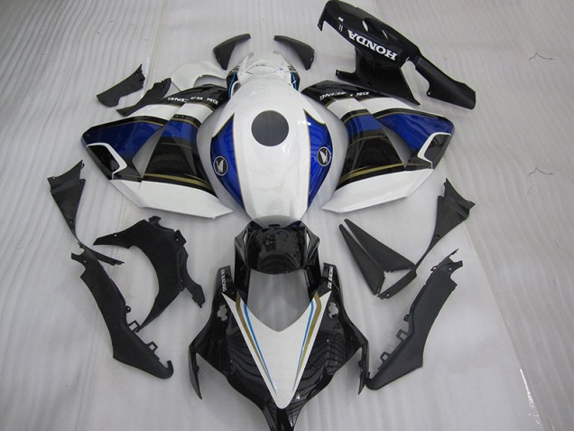 Best 2004-2005 Black White Blue Honda CBR1000RR Motorcycle Fairings Kit Canada