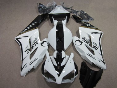 Best 2004-2005 White Black PRAMAC Honda CBR1000RR Motorcyle Fairings Canada