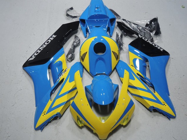 Best 2004-2005 Blue Yellow Honda CBR1000RR Motorcycle Fairing Kits Canada