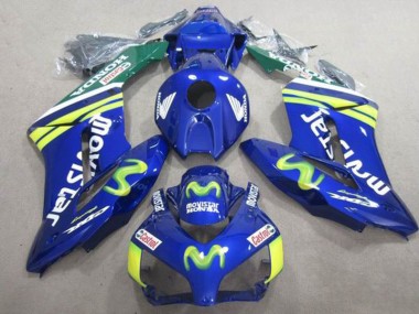 Best 2004-2005 Blue Movistar Castrol Honda CBR1000RR Motorbike Fairing Canada