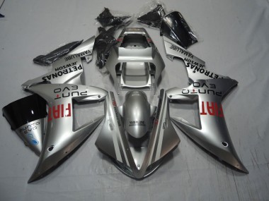 Best 2004-2005 Silver Red Fiat Honda CBR1000RR Motorcycle Fairings Canada