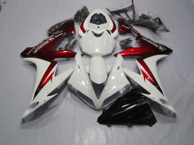 Best 2004-2005 White Red Honda CBR1000RR Motorcycle Fairing Kits Canada