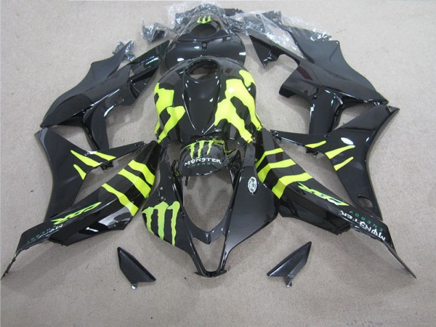 Best 2004-2005 Black Green Monster Honda CBR1000RR Bike Fairings Canada