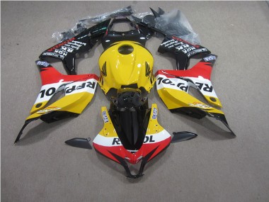 Best 2004-2005 Yellow Repsol Honda CBR1000RR Bike Fairing Kit Canada