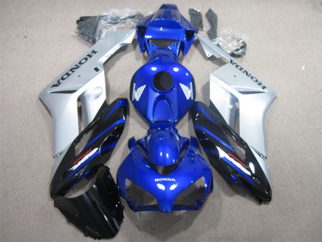 Best 2004-2005 Blue Silver Black Honda CBR1000RR Motorcyle Fairings Canada