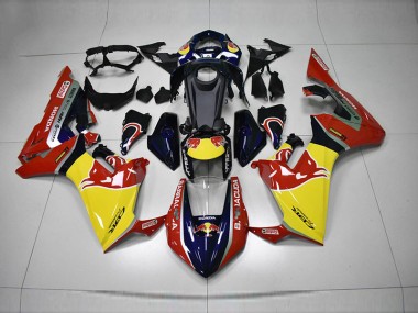 Best 2017-2020 Blue Yellow Red Red Bull Honda CBR1000RR Motorcycle Fairing Kit Canada