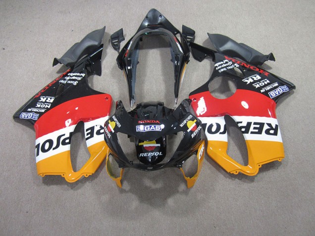 Best 1999-2000 Red Black Repsol Honda CBR600 F4 Moto Fairings Canada