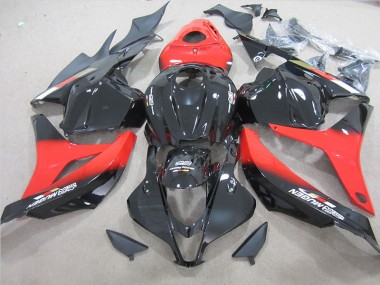 Best 2009-2012 Black Red Honda CBR600RR Bike Fairing Canada