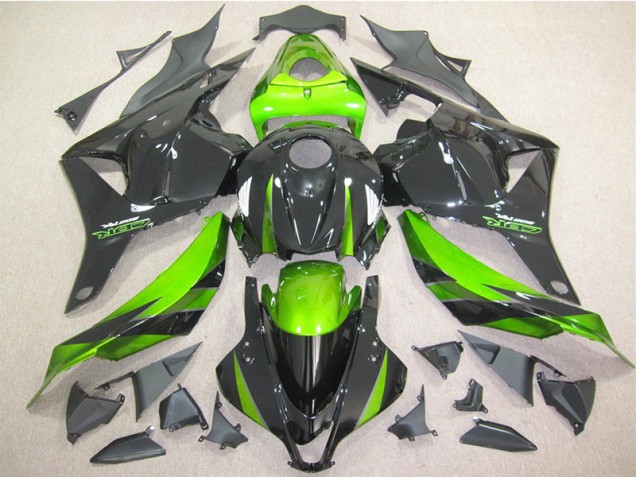 Best 2009-2012 Black Green Honda CBR600RR Motorbike Fairing Canada