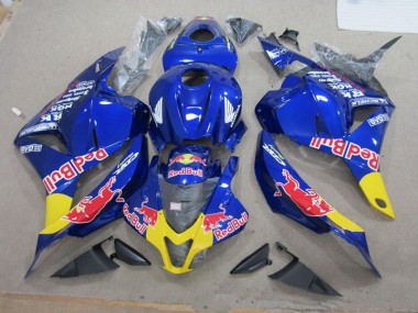 Best 2009-2012 Blue Red Bull Honda CBR600RR Replacement Motorcycle Fairings Canada