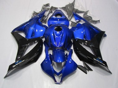 Best 2009-2012 Blue Black Honda CBR600RR Motorcyle Fairings Canada