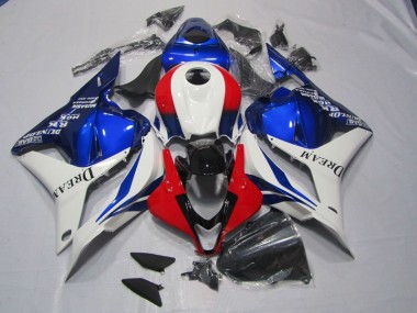 Best 2009-2012 White Blue Red DREAM Honda CBR600RR Motorbike Fairings Canada