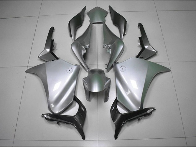 Best 2010-2014 Silver Honda VFR1200 Motorbike Fairing Canada