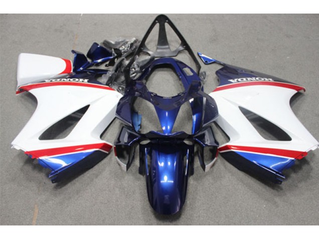 Best 2002-2013 Blue White Honda VFR800 Motorcycle Fairings Canada