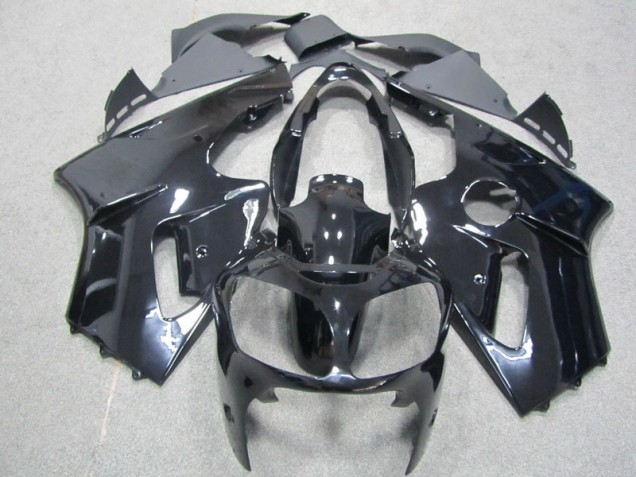 Best 2002-2006 Black Kawasaki ZX12R Motorcycle Fairings Kits Canada