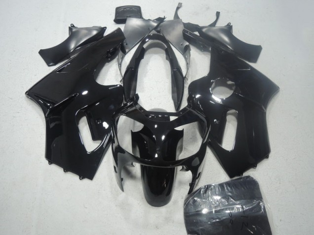 Best 2002-2006 Black Kawasaki ZX12R Moto Fairings Canada