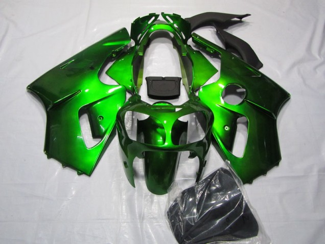 Best 2002-2006 Green Kawasaki ZX12R Replacement Fairings Canada