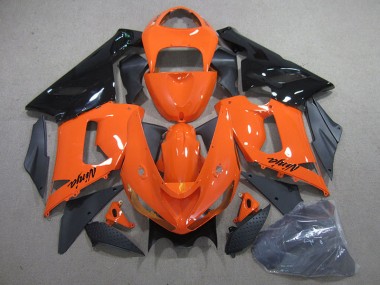 Best 2005-2006 Orange Black Ninja Kawasaki ZX6R Bike Fairing Canada