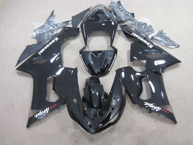 Best 2005-2006 Black Ninja 636 Kawasaki ZX6R Motorcycle Bodywork Canada