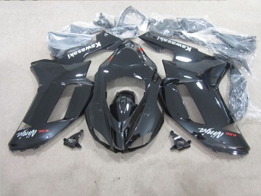 Best 2007-2008 Black Ninja 636 Kawasaki ZX6R Moto Fairings Canada