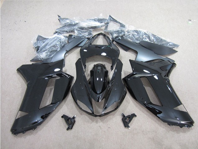 Best 2007-2008 Black Kawasaki ZX6R Motorbike Fairing Canada