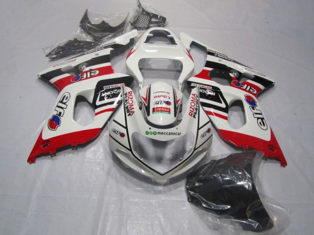 Best 2000-2002 White Red Rizoma Playboy Suzuki GSXR1000 Motorcylce Fairings Canada