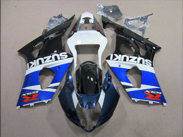 Best 2003-2004 Blue White Decal Suzuki GSXR1000 Motorbike Fairing Canada