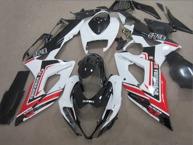 Best 2005-2006 Black White Red Suzuki GSXR1000 Bike Fairings Canada