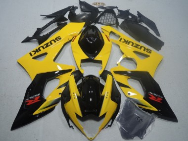 Best 2005-2006 Yellow Black Suzuki GSXR1000 Motorcycle Fairings Kits Canada