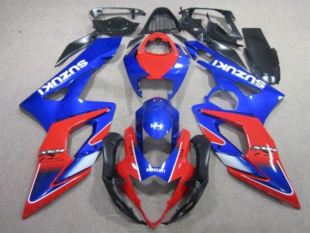 Best 2005-2006 Blue Red Suzuki GSXR1000 Motorcyle Fairings Canada