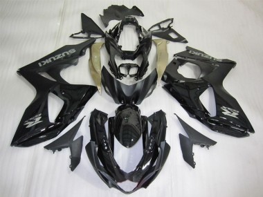 Best 2009-2016 Black Suzuki GSXR1000 Bike Fairing Kit Canada