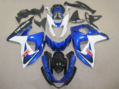 Best 2009-2016 Blue White Suzuki GSXR1000 Motorcycle Fairings & Bodywork Canada