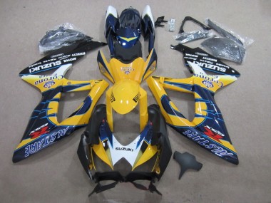 Best 2008-2010 Blue Yellow Corona Extra Suzuki GSXR600 Motor Bike Fairings Canada