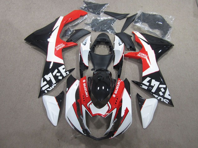 Best 2011-2021 Black Red White Suzuki GSXR600 Motorcyle Fairings Canada