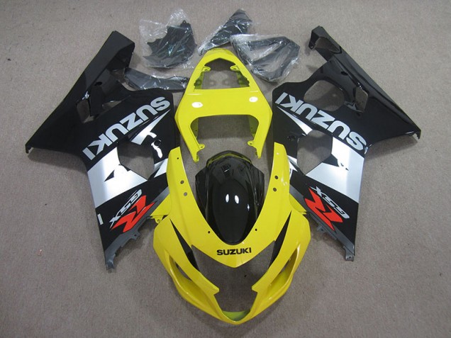 Best 2004-2005 Yelow Black Silver Suzuki GSXR750 Motorcycle Replacement Fairings Canada