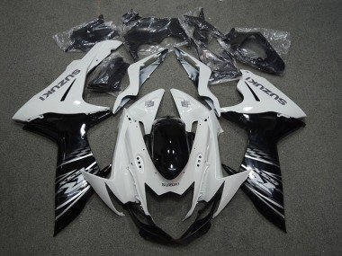 Best 2011-2021 White Black Suzuki GSXR750 Bike Fairings Canada