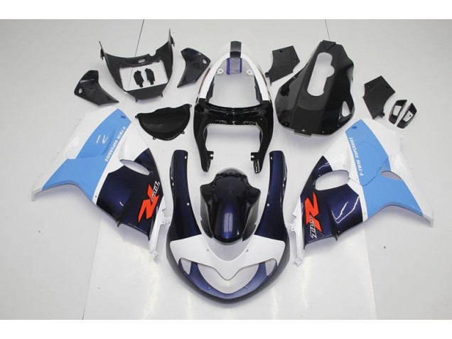 Best 1998-2003 Blue White Suzuki TL1000R Motorcycle Fairing Kits Canada