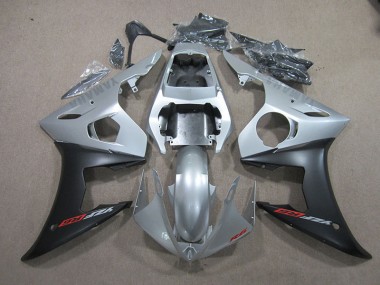 Best 2003-2005 Silver Black Yamaha YZF R6 Bike Fairing Canada