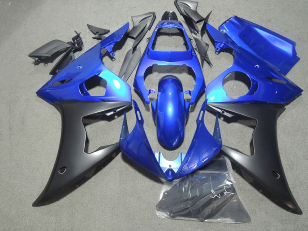 Best 2003-2005 Blue Black Yamaha YZF R6 Motorbike Fairing Canada