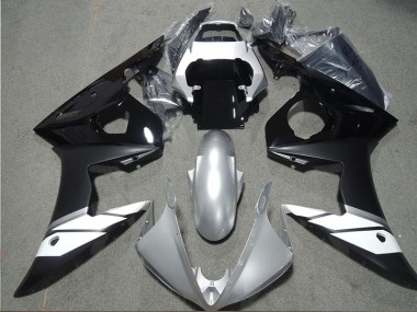 Best 2003-2005 Black Yamaha YZF R6 Motorcycle Fairing Kit Canada