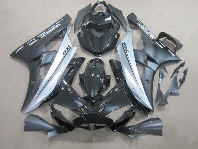 Best 2006-2007 Silver Black Yamaha YZF R6 Replacement Fairings Canada